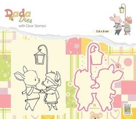 Wykrojnik i stempel misie pod latarni DDCS014