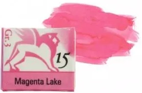 Akwarela w kostkach Renesans 15 LAK MAGENTA