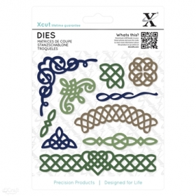 Zestaw wykrojników - X- CUT DIE- Celtic Flourish