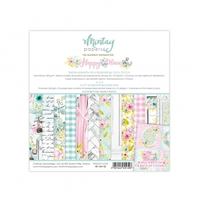 Mintay - HAPPY PLACE zestaw papierw 15x15