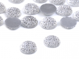 Szlifowane kamyczki O10 mm do naklejania 1szt. cry