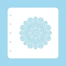 Szablon A6 do Magnetic colour set "Mandala"