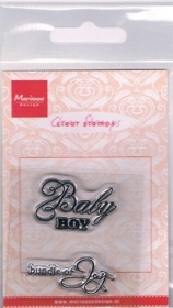 Stempel silikonowy - BABY BOY