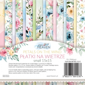 Płatki na wietrze - zestaw SMALL 15x15cm