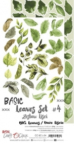 BASIC liście - zestaw dodatków LISTKI LIŚĆ