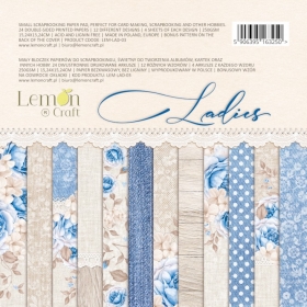 Lemoncraft - Blok papierw 15x15cm - LADIES