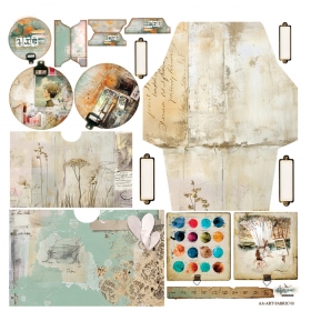 Materiał dodatki do wycinania AA-ART-FABRIC-01