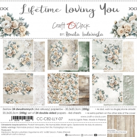 LIFETIME LOVING YOU- 20x20cm ZESTAW CC-C82-LLY-07