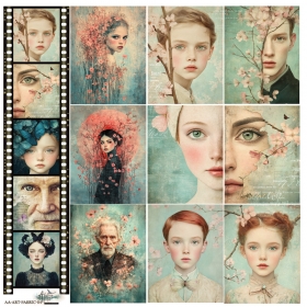 Materia� dodatki do wycinania AA-ART-FABRIC-04