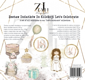 Let's Celebrate-Zestaw dodatkw 15x30 250g