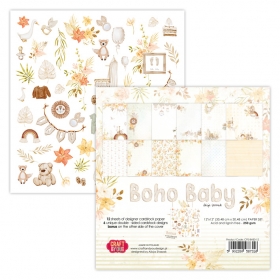 Duy zestaw/big paper set 30,5x30,5cm Boho Baby