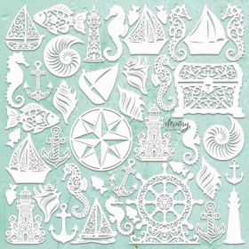 Dekor - Seashore Filigree  MT-CHIP2-D104