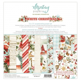 Mintay - WHITE CHRISTMAS zestaw 30x30