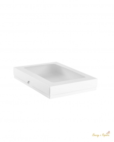 PUDEŁKO Z OKIENKIEM, WYSOKIE C6 - BIAŁE