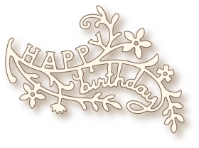 Wykrojnik Wild Rose Studio Birthday Branch