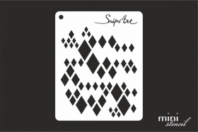 Maska - Mini Stencil - Romby