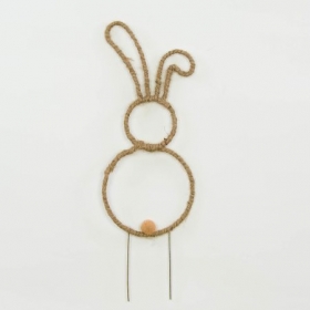 Dekoracja zajc 35+ 12cm