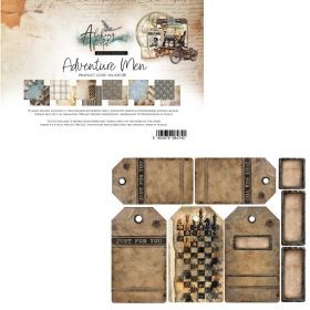 Adventure Men - Zestaw papierw 20x20cm