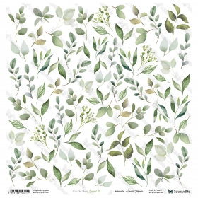 Leaves 15 - papier 30x30cm