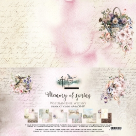 Memoris of spring - Zestaw papierw 30x30cm