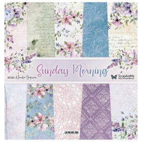 Sunday Morning - Zestaw papierw 30x30cm