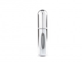 Atomizer do perfum 8cm srebrny b�yszcz�cy