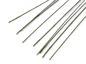 Drut florystyczny 0,8mm 60cm zielony 5szt.