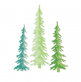 Wykrojnik - zestaw sosna 6szt.