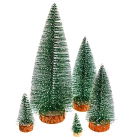 Zestaw choinek dekoracyjnych 5 szt. zielone