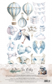 THE BABY BOY- zestaw dodatkw 15x30cm