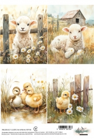 Papier ryżowy AA-SSPRING-RP-06