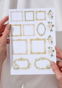 Spełnione marzenia grafika ramki 3 papier A4