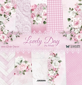 Lovely Day IN PINK- ZESTAW papierów 30x30cm