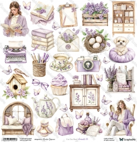 Lovely Day IN VIOLET- ELEMENTS 15 E-15