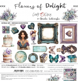 FLOWERS OF DELIGHT - zestaw DODATK�W - DELIGHT