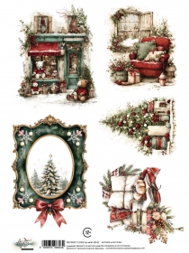 The Magic of December- papier ryżowy 01 A4