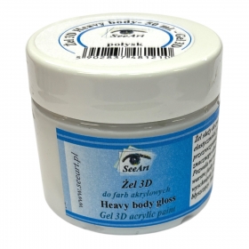 SEEART Heavy body gloss 50ml �el 3D do farb akryl
