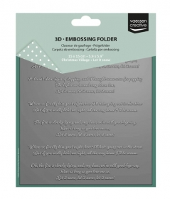 Folder do embossing 15x15cm napisy