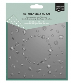 Folder do embossing 15x15cm �nie�ynki