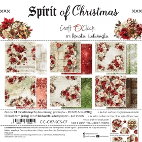 SPIRIT OF CHRISTMAS 20x20 zestaw papierów