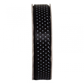 Tasiemnka satynowa Anita 3m JET BLACK