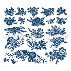 Wykrojnik Tattered Lace- Flower Medley