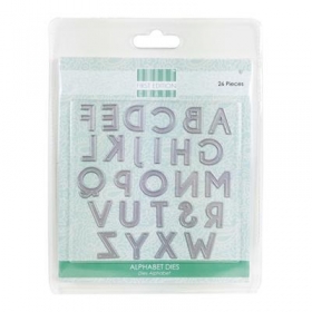 Zestaw wykrojnikw -Alabet Sans Serif