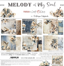 MELODY OF MY SOUL- 30x30cm CC-F42-MMS-00 zestaw