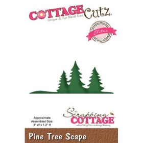 Wykrojnik Cottage Cutz Choinki Las