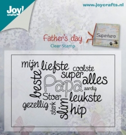 Stempel Joy 6410/0408 NAPISY TATA BOHATER