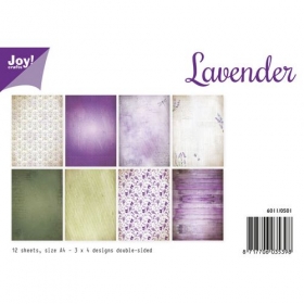 Paperbloc 12 arkuszy A4 lavenda