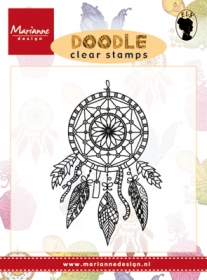 Stempel Doodle- Łapacz snów