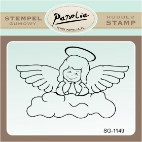 Stempel gumowy ANIOŁEK na chmurce