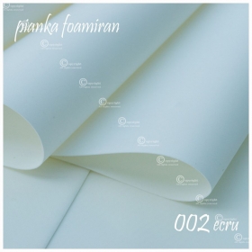 Pianka Foamiran 0,06 mm 35x30 cm ECRU